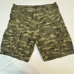 Lee Green Cargo Shorts